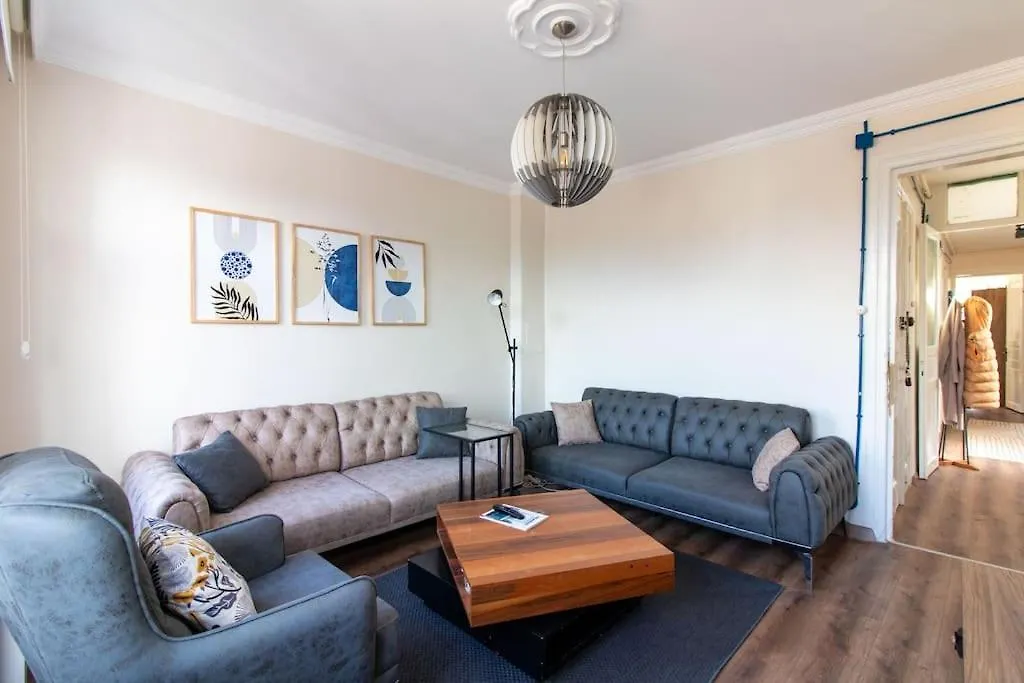 اتصالات Soft And Historic 3Br Home W Iconic Haydarpasa View 